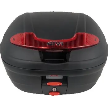 Zavazadlo na motocykl E340N2 Vision kufr GIVI černý (Monolock s vlastní plotnou), objem 34 ltr.