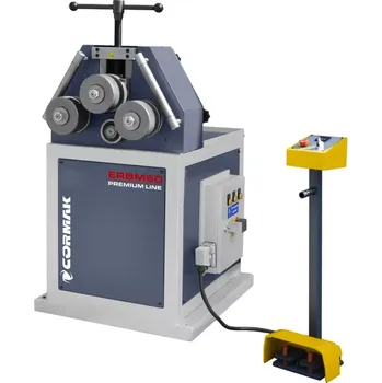 Ohýbačka trubek a profilů CORMAK ERBM50 s digitálním odečtem horního válce