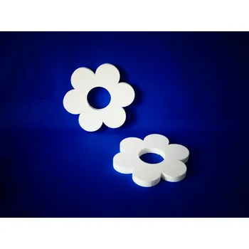 Polystyrenová květina-malá Ø 230 mm-EPS dekorační výřez