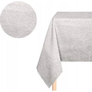 ubrus UBRUS NA STŮL 110x160 VELIKONOČNÍ NA Velikonoce KRÉMOVÝ SVÁTEČNÍ LISTY