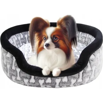 Pelíšek pro psa Plyšová kotec potah pelíšek jorkšíra, maltipoo, čivavu, špice ⌀45