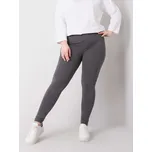 Šedé dámské legíny RV-LG-6304.12-gray Velikost: 4XL