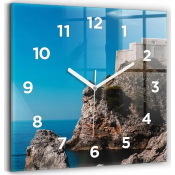 Hodiny Nástěnné hodiny Wallfluent modré 30 cm