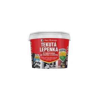 Hydroizolace Tekutá lepenka DEN BRAVEN šedá 14kg