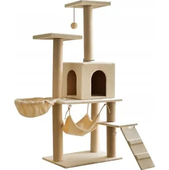 Vysoké škrabadlo, pelíšek, škrabací sloupek, věž Perfectlife 101 - 160 cm