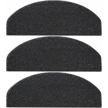 Nášlap na schod ČERNÉ DŘEVĚNÉ NÁŠLAPY NA SCHODY NA SCHODY SILNÉ BOHO NÁŠLAPY NA SCHODY KOBERCE NA SCHODY