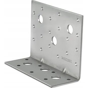 Tesařské kování Tesařská spojka úhelník 90x48x116 x 3,0mm 1 Ks ocelový Simpson AE116