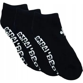 Pánské ponožky Ponožky ENGELBERT STRAUSS 3 PÁRY Pánské Kotníkové Ponožky ELASTICKÉ Černé 45-47