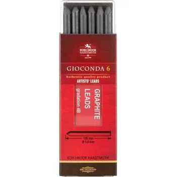 Grafitová tužka Umělecké tuhy grafitové 5.6 - 4B - 4865/4B