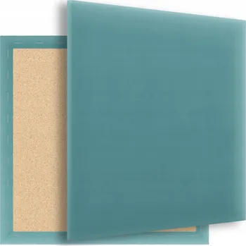 Obraz ČALOUNĚNÉ STĚNOVÉ PANELY MAGIC VELVET ČTVEREC Lazurová (Lazurowy) 50x50 cm