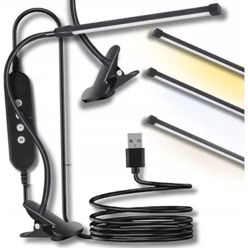 Lampička Stolní lampa noční lampa na stůl zelená LED E27