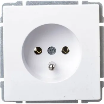 Elektrická zásuvka Elektrická Zásuvka nástěnná KOS bílá 660434