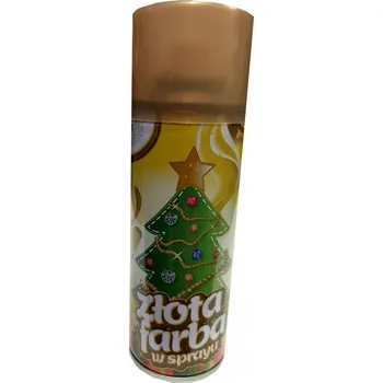 Barva ve spreji Barva zlatá ve spreji 250 ml