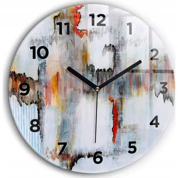 Hodiny Nástěnné hodiny Wallfluent béžové 60 cm