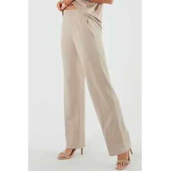 Dámské kalhoty Italian Fashion Soler dł.sp. Barva: Béžová, Velikost: S
