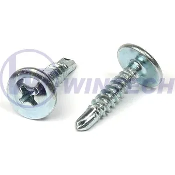 Šroub Samovrtný šroub RAM hlava 4,2 x 13 ZB Balení: 1000 ks CCEDB42013B4K