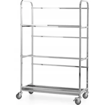 Příslušenství pro myčku Transportní vozík na 3x10 košů do myček nádobí z nerezové oceli TECHNICA