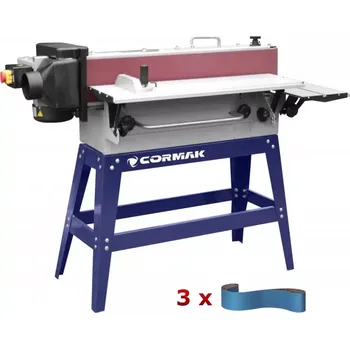 pásová bruska Bruska na hrany CORMAK MM2315Q 400V + 3 brusné pásy