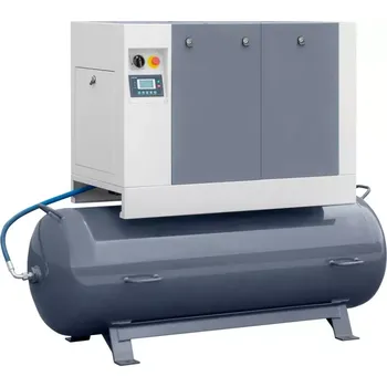 Kompresor LUFT 700 COMPACT- 5,5 kW - 650 l/min. Šroubový kompresor LUFT 700 + odvlhčovač N10S + 500l láhev