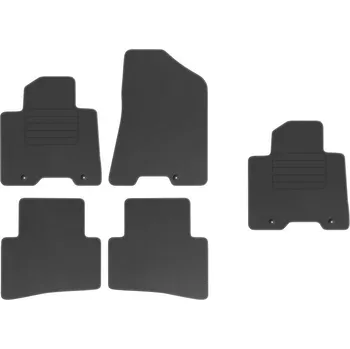 autokoberec Kobercové rohožky Edecor velurové 5 ks