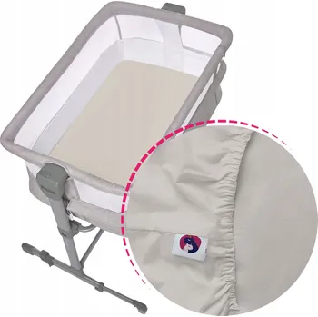 Prostěradlo PROSTĚRADLO do postýlky KINDERKRAFT NESTE, vhodné i k přistavné postýlce, bavlna, různé barvy