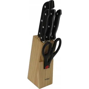 Kuchyňský nůž Sada nožů v bloku Floria 5 ks