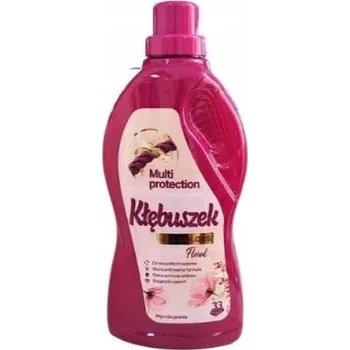 Prací gel Tekutý prací prostředek na barevné prádlo Kłębuszek FLORAL 1,82 l 33 praní