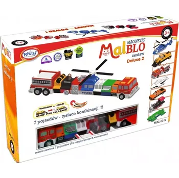 ostatní stavebnice MALIK MalBlo Deluxe – vozidla 21