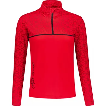 Dámská mikina Dámská funkční termo mikina premium ALTISPORT VOJ/ALW053TER03 ČERVENÁ XS