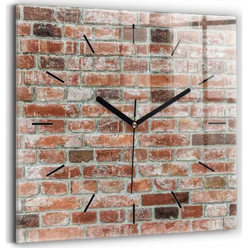 Hodiny Nástěnné hodiny Wallfluent hnědé 30 cm