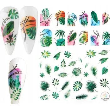 Samolepící dekorace Samolepící nálepky na nehty samolepky CA711