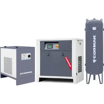 Kompresor Sada kompresorů LUFT 1000 - 7,5 kW - 750 l/min. + odvlhčovač IZBERG N10S + 300 l tlaková nádoba