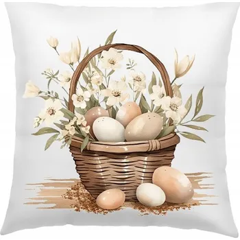 Povlak na polštářek Velikonoce POVLAK NA POLŠTÁŘ 40X40CM BAREVNÉ POSZEWKA
