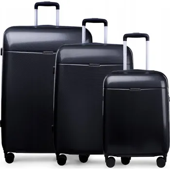 PUCCINI Sada CESTOVNÍCH KUFRŮ PC Polykarbonát 3v1 PC052 1