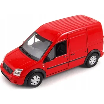autíčko Ford Transit Connect 1:34 - 39 WELLY červený