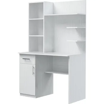 Psací stůl Pracovní stůl MEDELIN 6 levý bílá