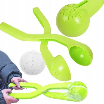 Výrobník sněhových koulí (sněžítko) Molti zelený