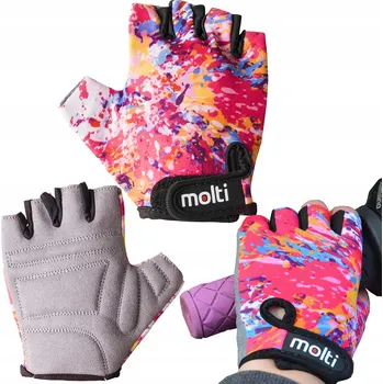 Cyklistické rukavice Cyklistické rukavice Molti S, vícebarevné