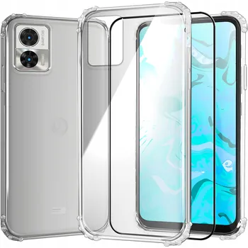 Pouzdro na mobilní telefon Zadní Kryt Hello Case pro Motorola Edge 30 Neo bezbarvé