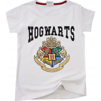 TRIČKO dívčí HARRY POTTER BAVLNA bílé, velikost 164 D064E