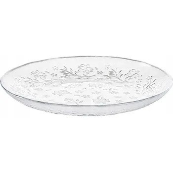 Talíř VILLA ITALIA Dezertní talíř skleněný 21 cm MURIEL