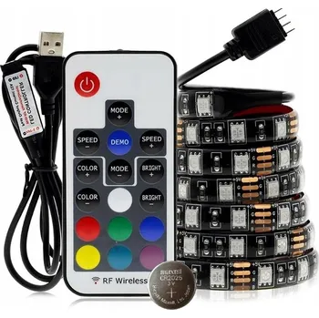 LED páska 4M RGB LED pásek 5050 Podsvícení TV USB DÁLKOVÝ OVLADAČ
