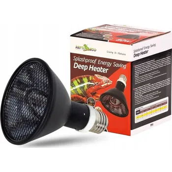Infrazářič REPTI-ZOO DEEP HEATER 100W - PROMIENNIK CIEPŁA ZÁŘIČ TEPLA A INFRAČERVENÉHO ZÁŘENÍ