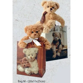 Dárková taška BK taška M - dva druhy (20x11x25 cm) Bukowski Design