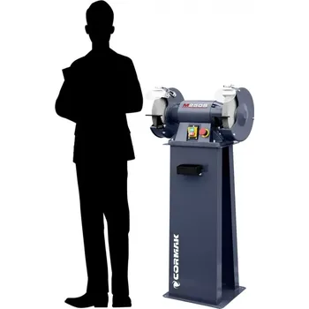 stolní bruska Průmyslová dvoukotoučová bruska M200S s podstavcem