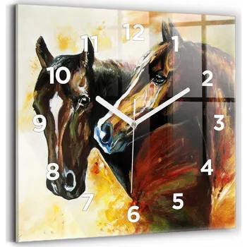 Hodiny Nástěnné hodiny Wallfluent, vícebarevné, 30 cm