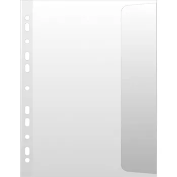 Košilky do pořadače A4, 100μm, DONAU, s klopou, 10 ks