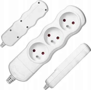 Napájecí kabel Prodlužovací Kabel přívodní kabel Orno 0 m 3 ks bílý