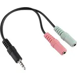 Redukce GoGEN 2x Jack 3,5mm / Jack 3,5mm