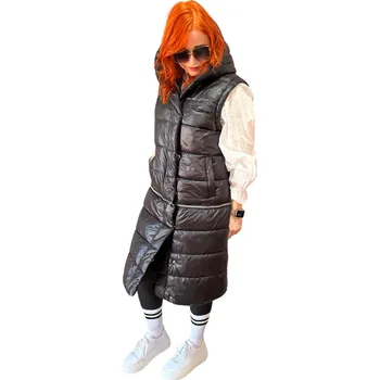 Dámský kabát made in Italy Dámský přechodový kabát, vesta, bunda 6v1 25129 Rozměr: XL - 42